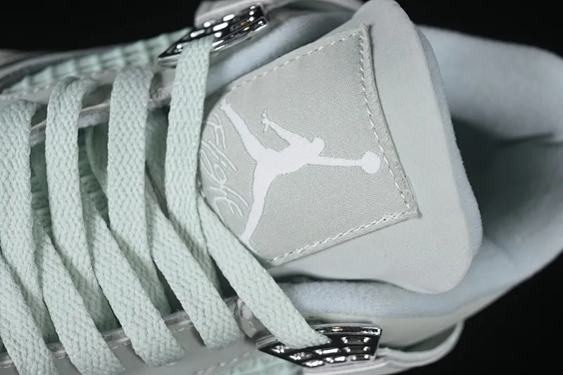 All categories Air Jordan Jordan series basketball shoes Air Jordan 4 Air Jordan 4 Retro "Abundance" AJ4 Joe 4 mint green HV0823-003